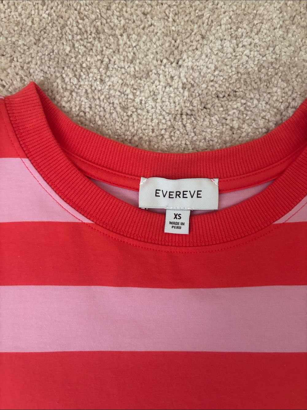 Evereve Ever Perfect Tee Shirt Size XS - Picture 2 of 3